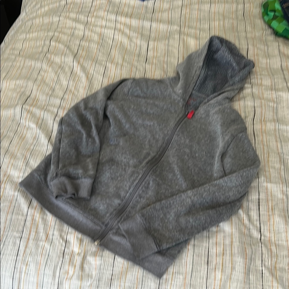 Cat & Jack Gray Fleece Hoodie Sweatshirt